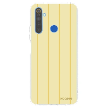 Picasee Realme 5 Hülle - Transparentes Silikon - Liquid sunshine