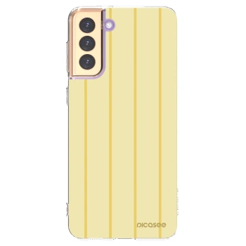 Picasee Samsung Galaxy S21+ 5G G996F Hülle - Transparentes Silikon - Liquid sunshine