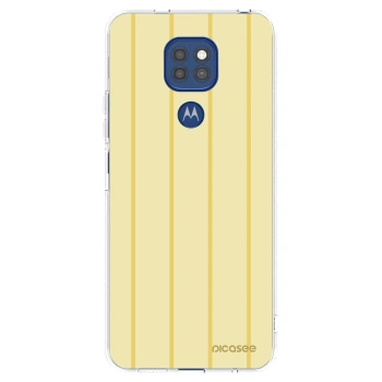 Picasee Motorola Moto G9 Play Hülle - Transparentes Silikon - Liquid sunshine