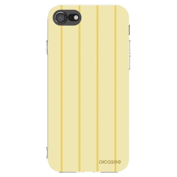 Picasee Apple iPhone SE 2022 Hülle - Transparentes Silikon - Liquid sunshine