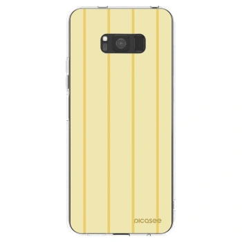 Picasee Samsung Galaxy S8 G950F Hülle - Transparentes Silikon - Liquid sunshine