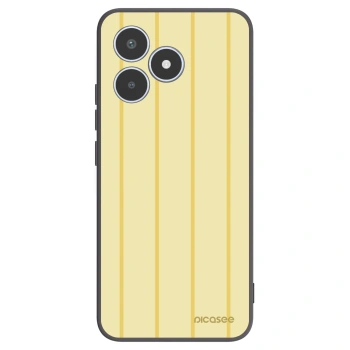 Picasee Realme C53 Hülle - Schwarzes Silikon - Liquid sunshine