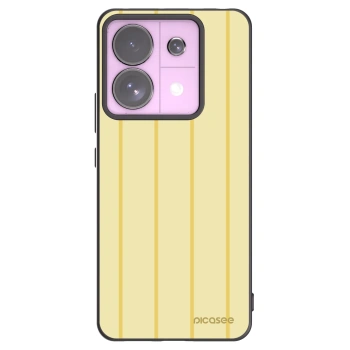 Picasee Xiaomi Redmi Note 13 Pro 5G Hülle - Schwarzes Silikon - Liquid sunshine