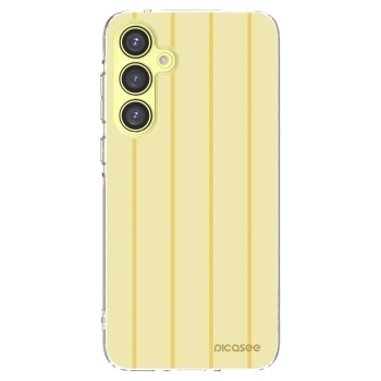 Picasee Samsung Galaxy A35 5G A356B Hülle - Transparentes Silikon - Liquid sunshine