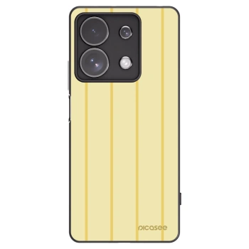 Picasee Xiaomi Redmi Note 13 Pro 4G Hülle - Schwarzes Silikon - Liquid sunshine
