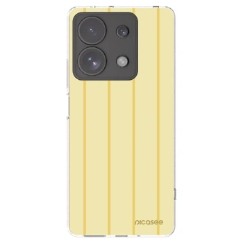 Picasee Xiaomi Redmi Note 13 Pro 4G Hülle - Transparentes Silikon - Liquid sunshine