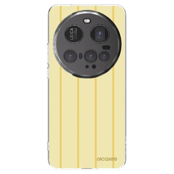 Picasee Xiaomi 15 Ultra Hülle - Transparentes Silikon - Liquid sunshine