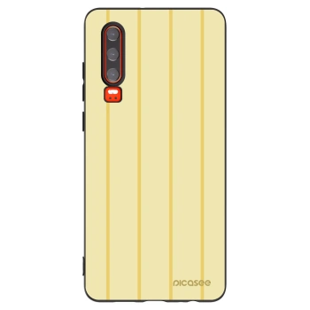Picasee Huawei P30 Hülle - Schwarzes Silikon - Liquid sunshine