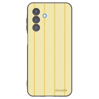 Picasee Samsung Galaxy A17 5G Hülle - Schwarzes Silikon - Liquid sunshine
