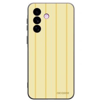 Picasee Samsung Galaxy A57 5G Hülle - Schwarzes Silikon - Liquid sunshine