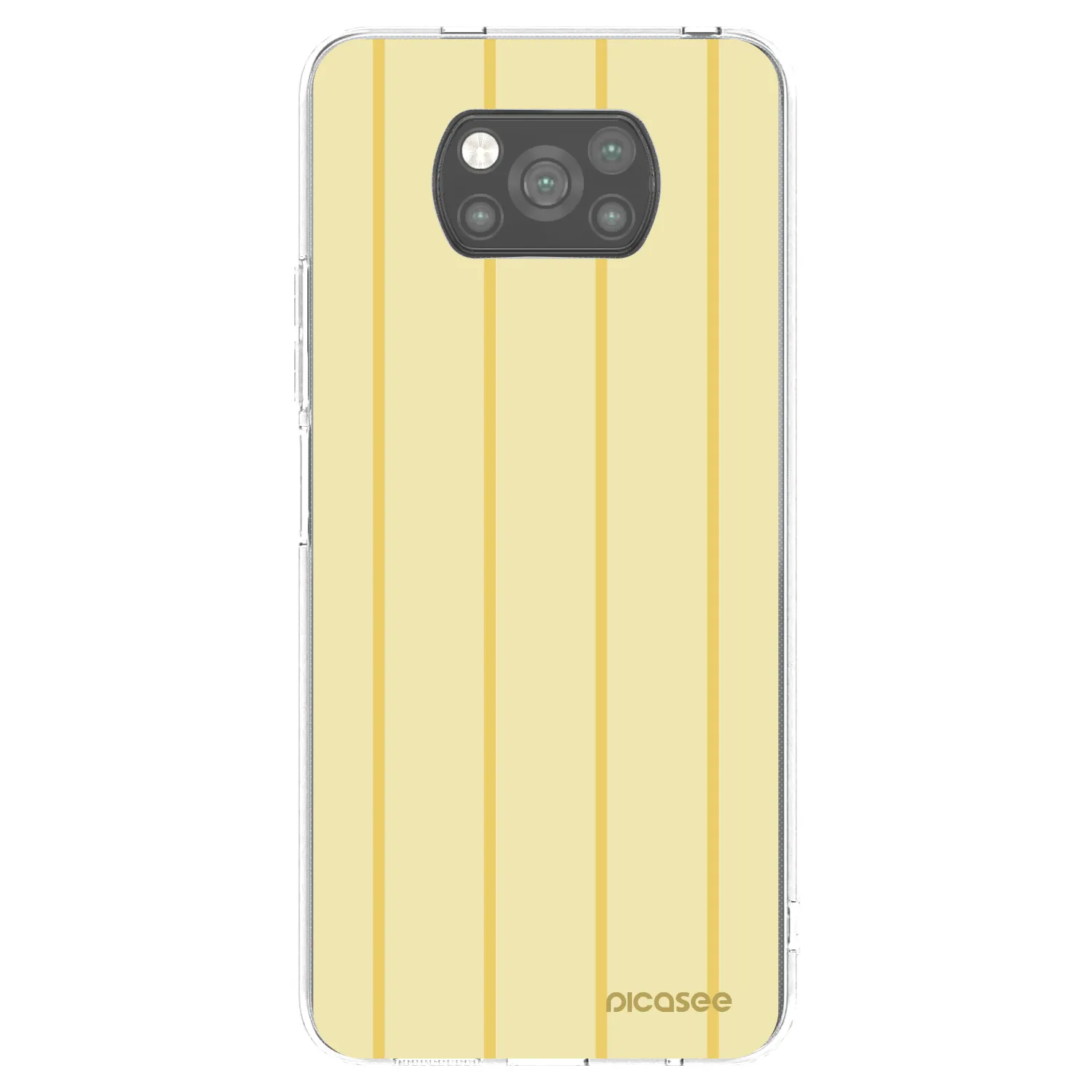 Picasee Xiaomi Poco X3 Hülle - Schwarzes Silikon - Liquid sunshine