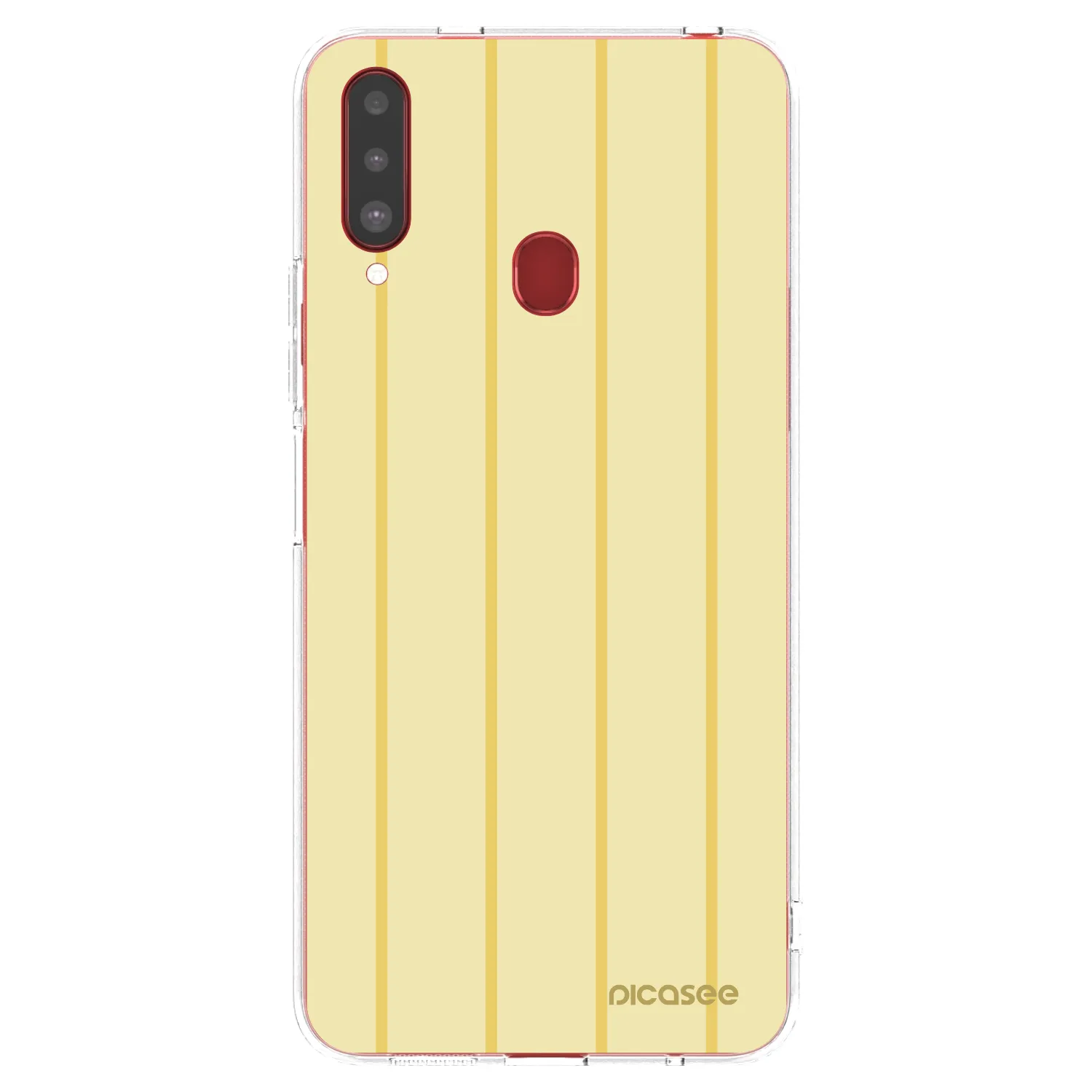 Picasee Samsung Galaxy A20s Hülle - Transparentes Silikon - Liquid sunshine