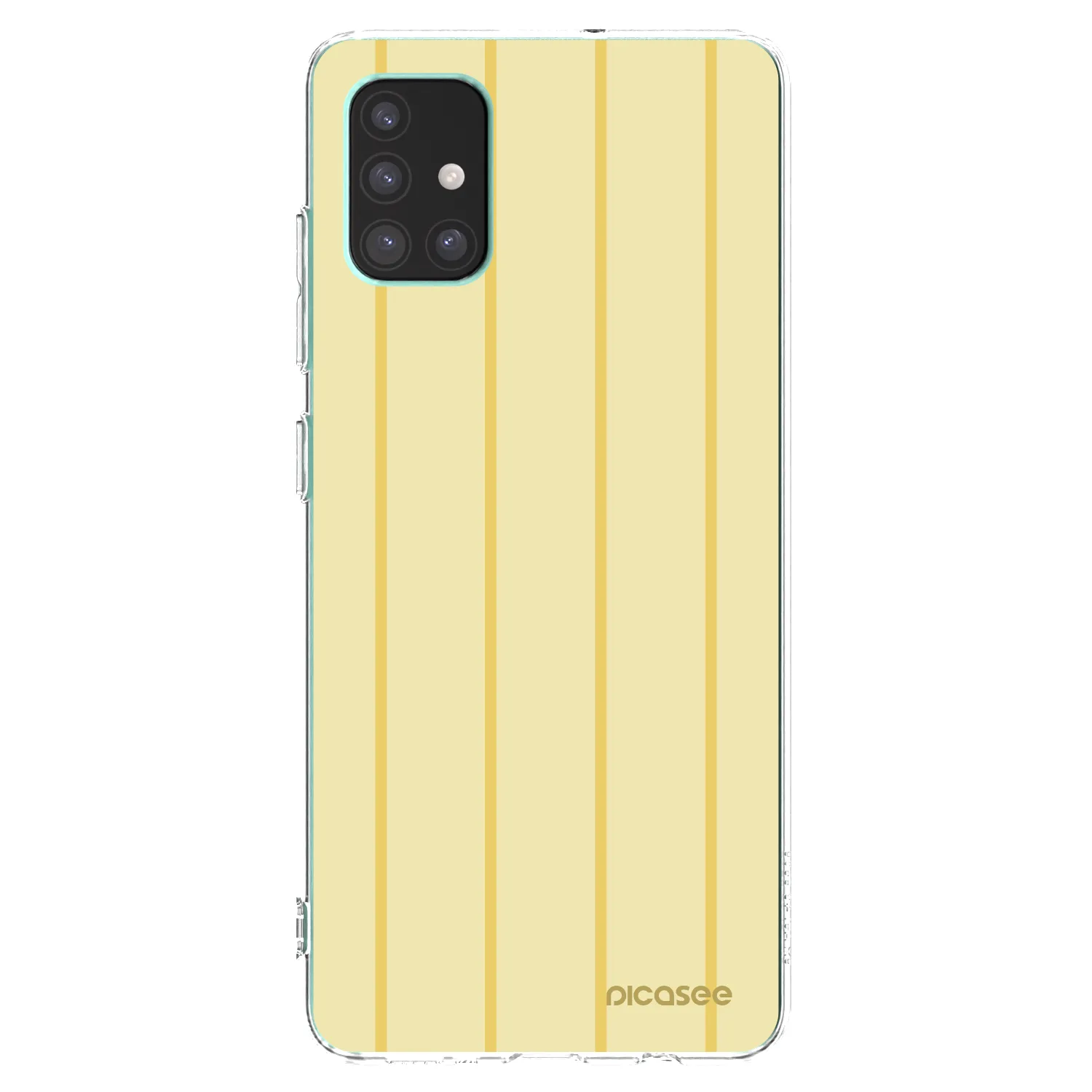 Picasee Samsung Galaxy M51 M515F Hülle - Transparentes Silikon - Liquid sunshine