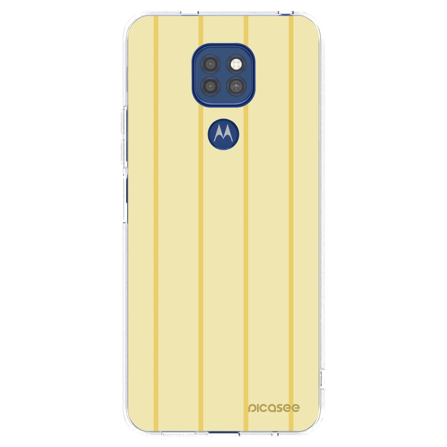 Picasee Motorola Moto G9 Play Hülle - Transparentes Silikon - Liquid sunshine