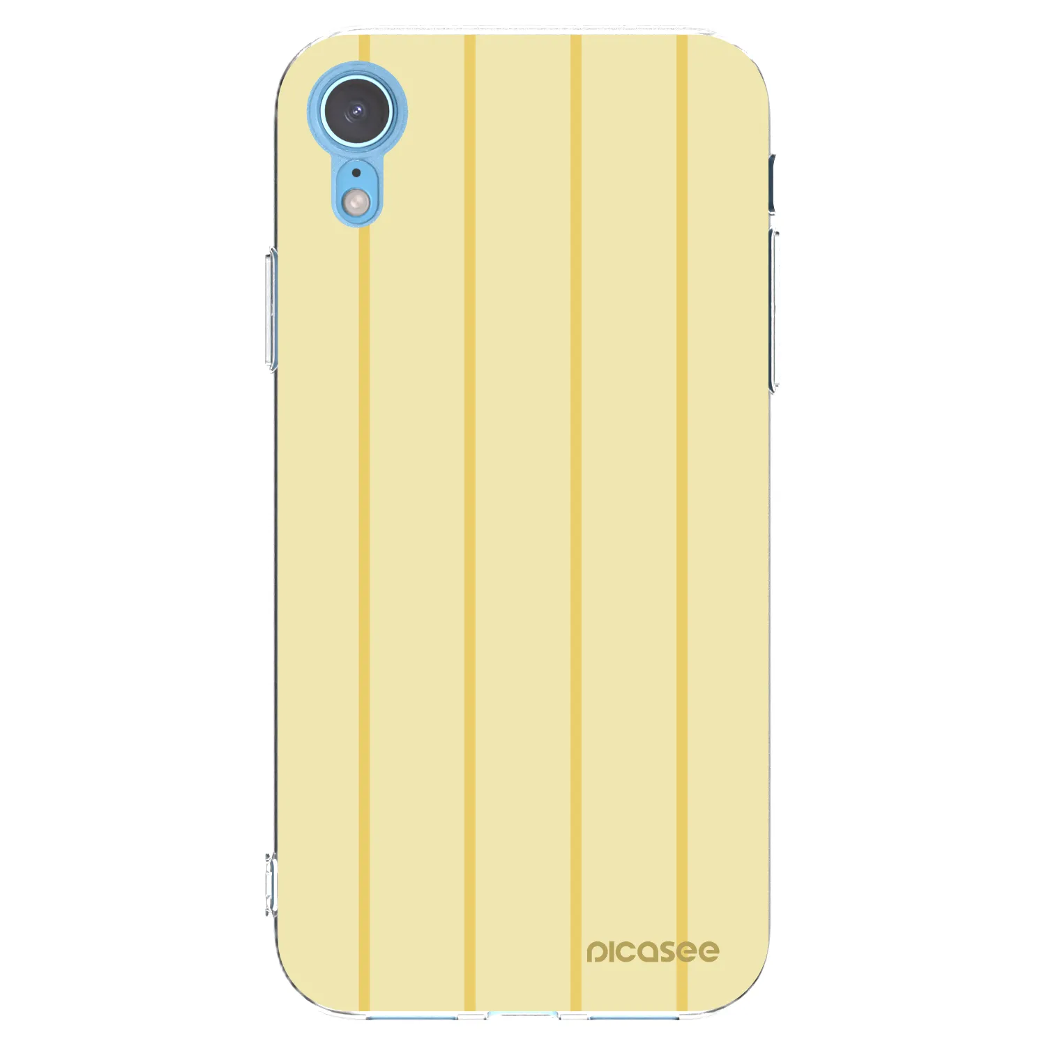 Picasee Apple iPhone XR Hülle - Transparentes Silikon - Liquid sunshine