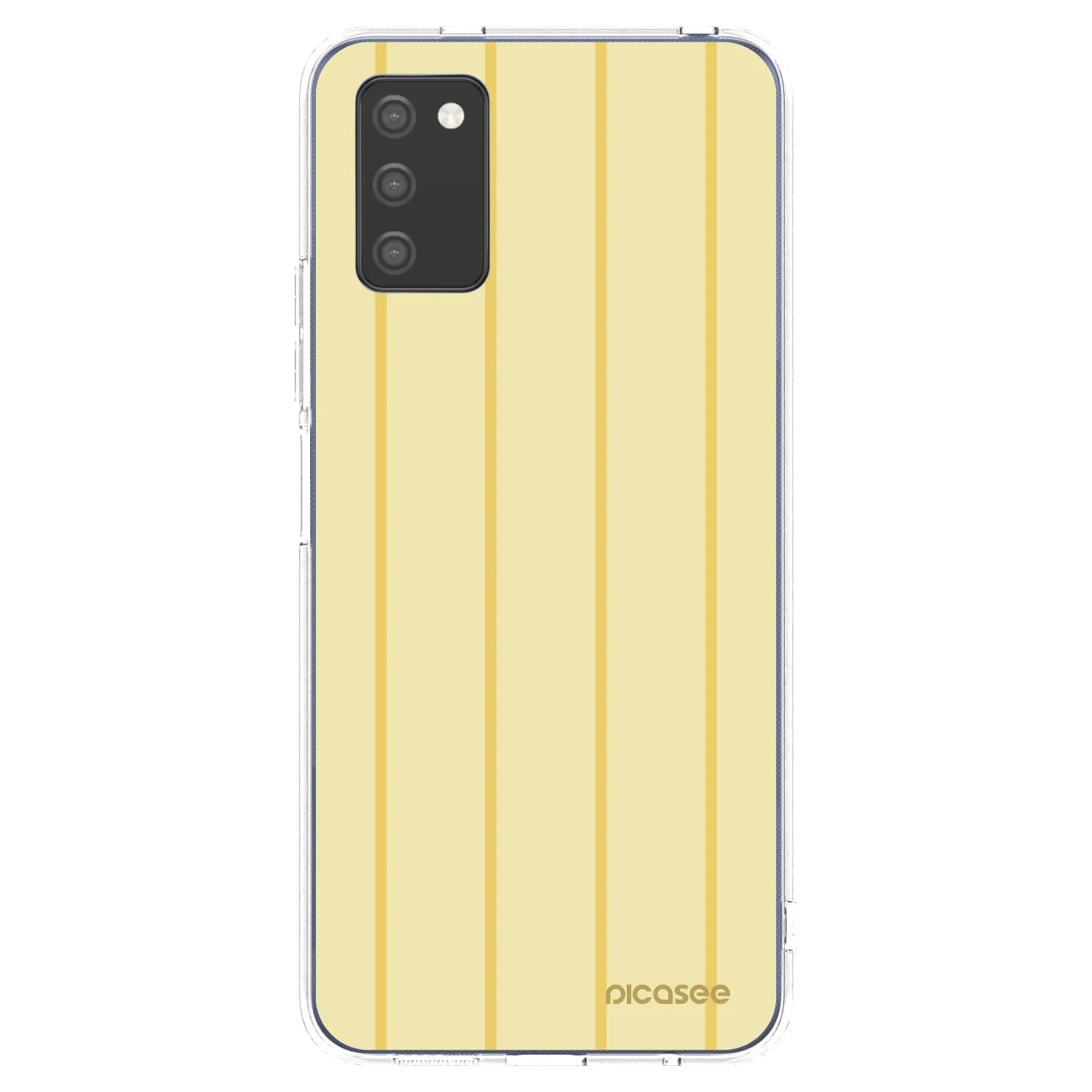 Picasee Samsung Galaxy A03s A037G Hülle - Transparentes Silikon - Liquid sunshine