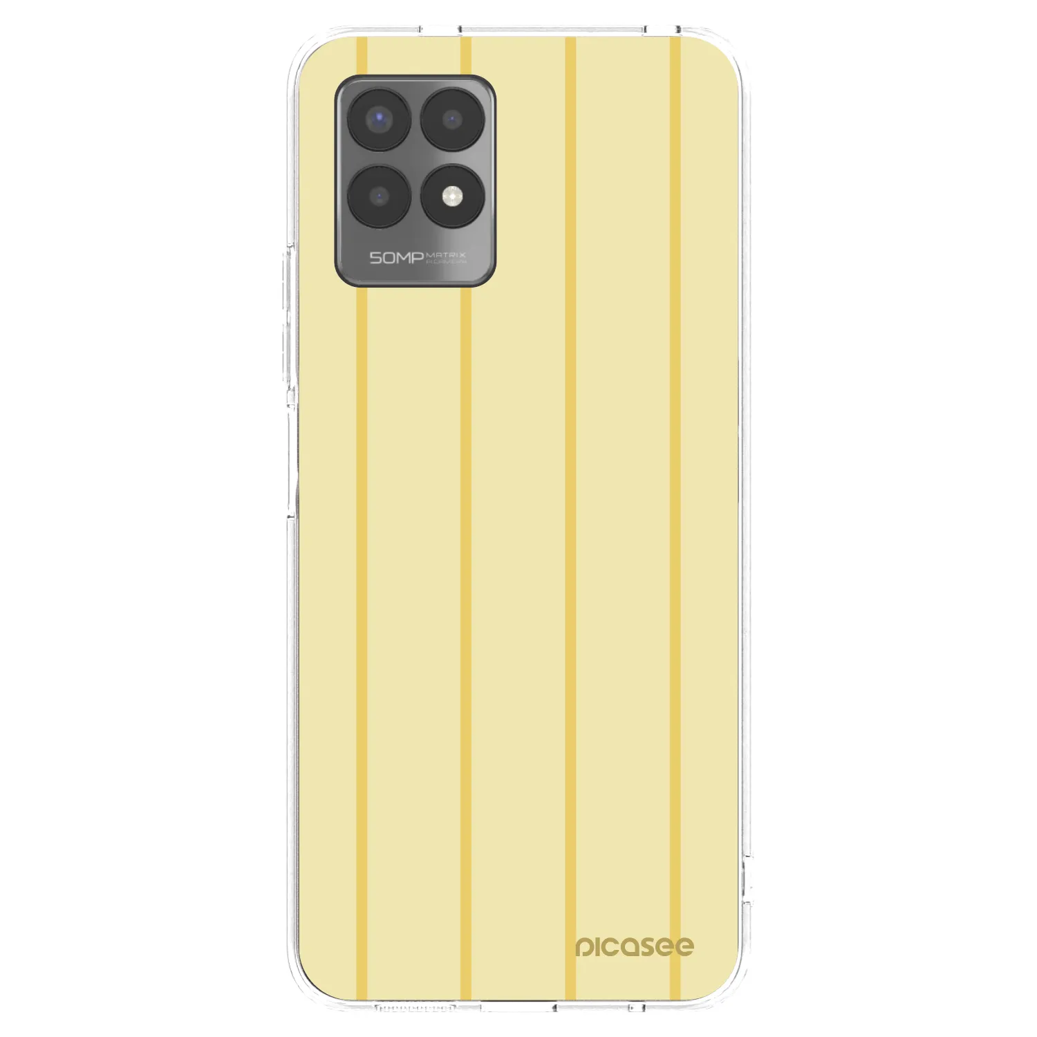 Picasee Realme 8i Hülle - Transparentes Silikon - Liquid sunshine