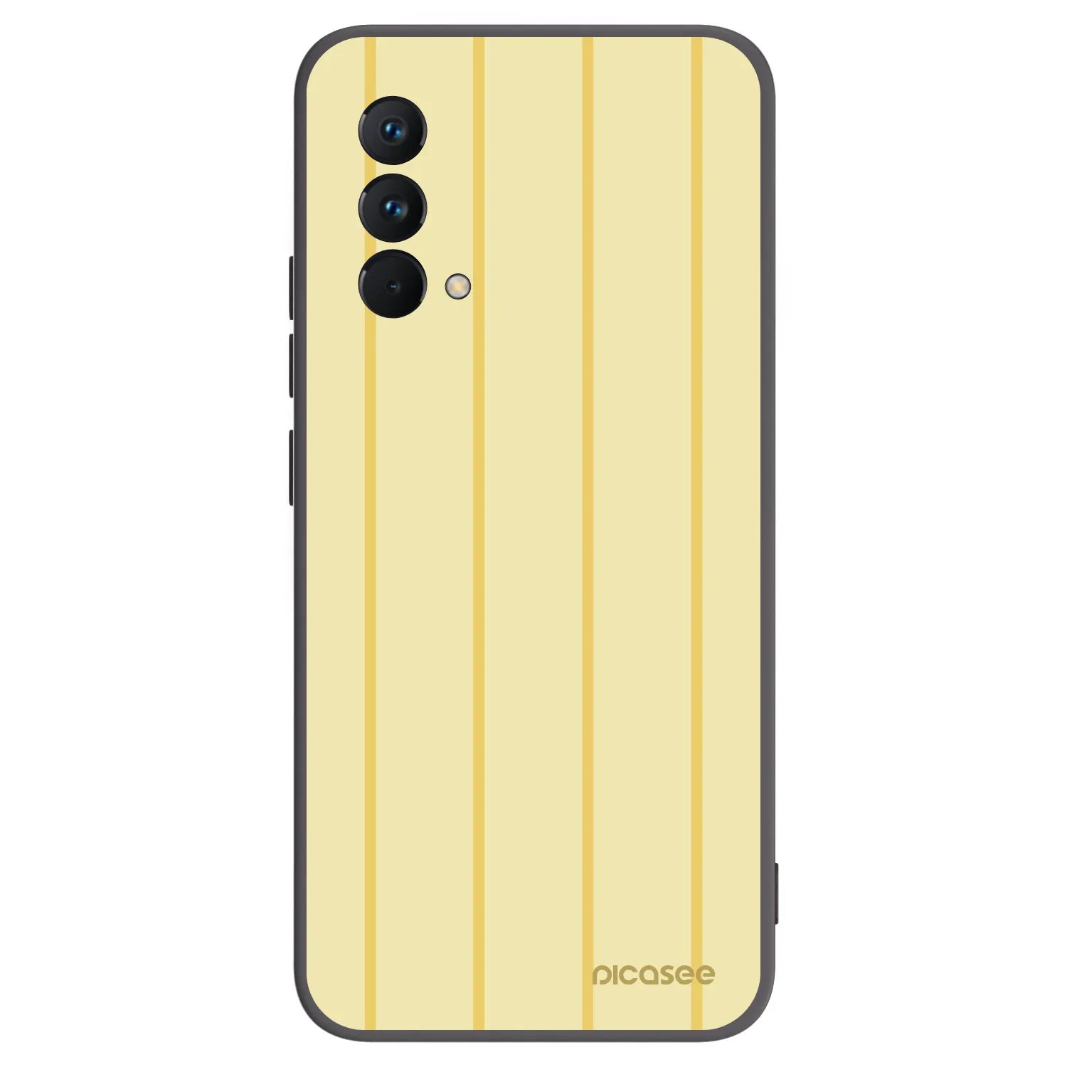 Picasee Realme GT Master Edition 5G Hülle - Schwarzes Silikon - Liquid sunshine