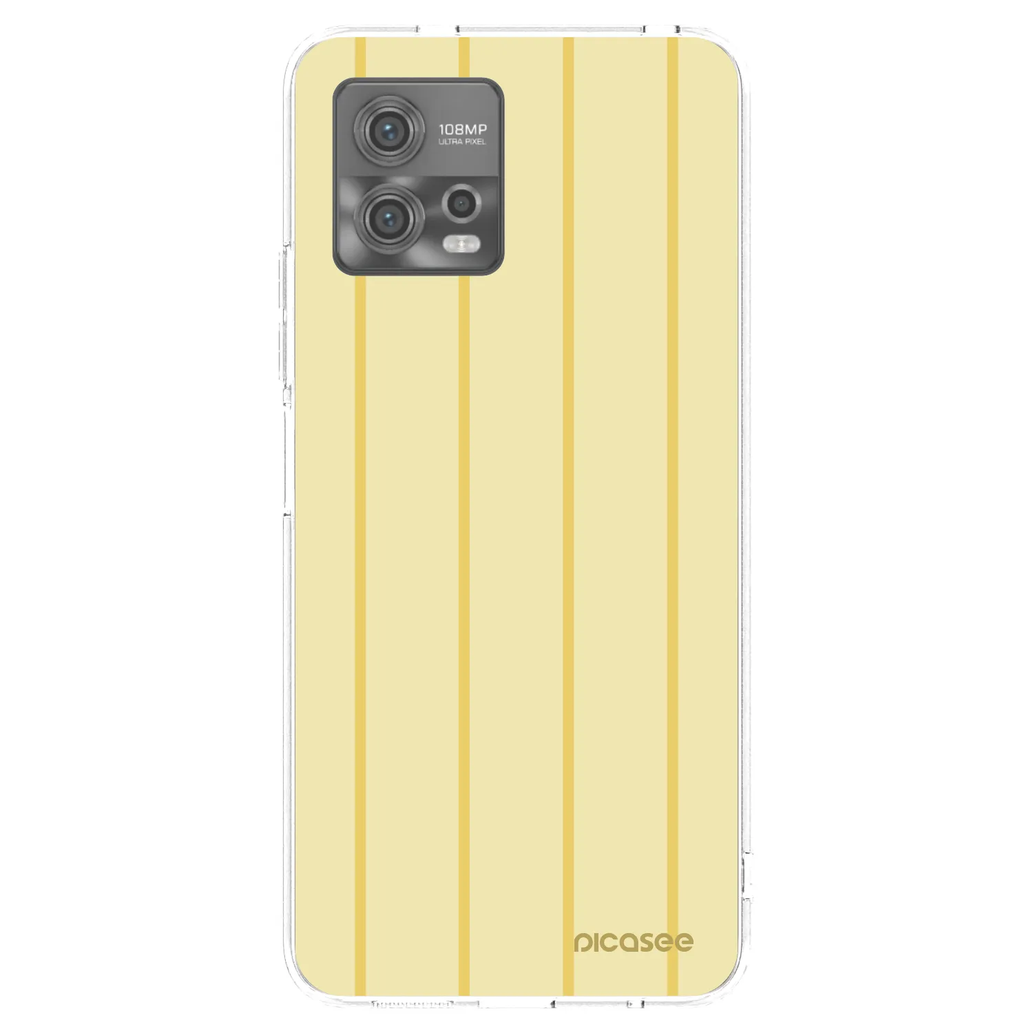 Picasee Motorola Moto G72 Hülle - Transparentes Silikon - Liquid sunshine