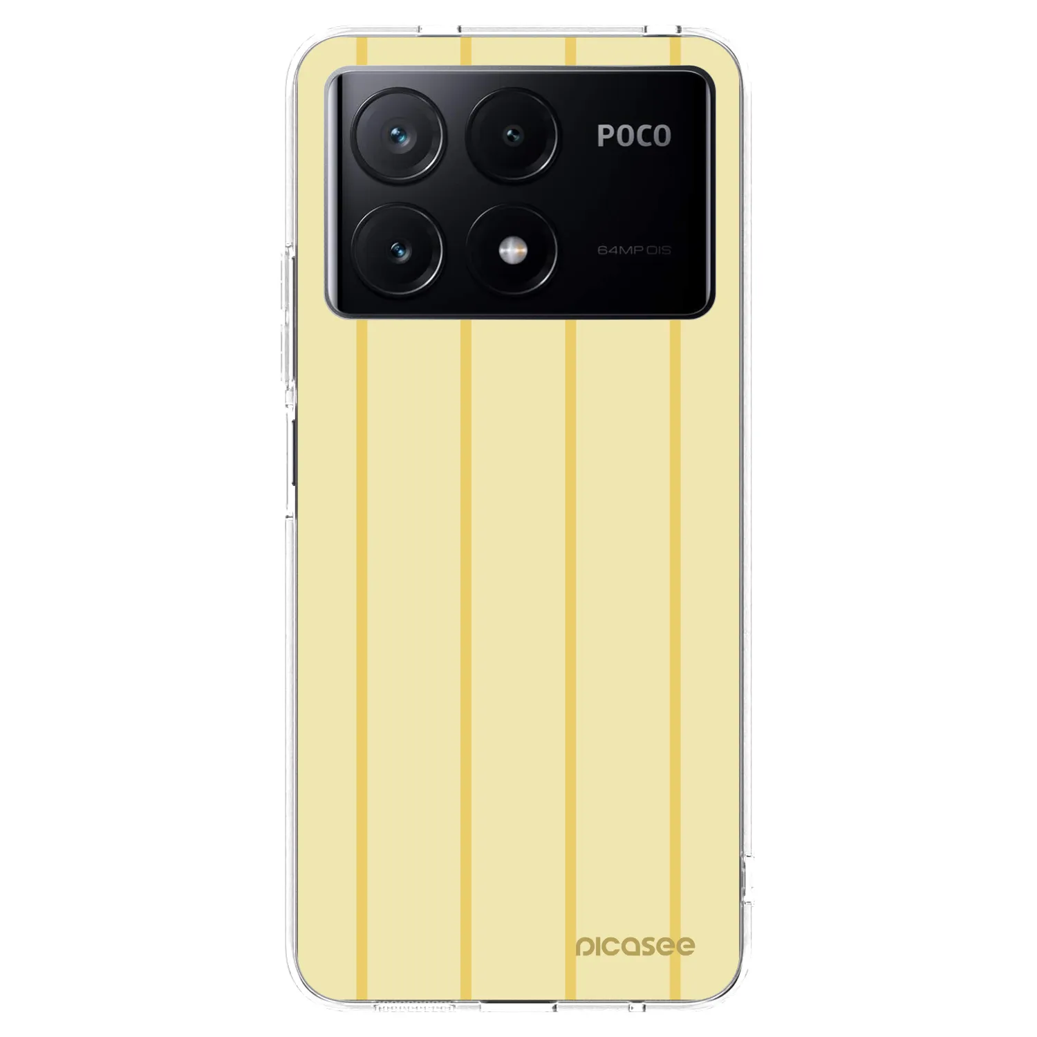 Picasee Xiaomi Poco X6 Pro Hülle - Transparentes Silikon - Liquid sunshine
