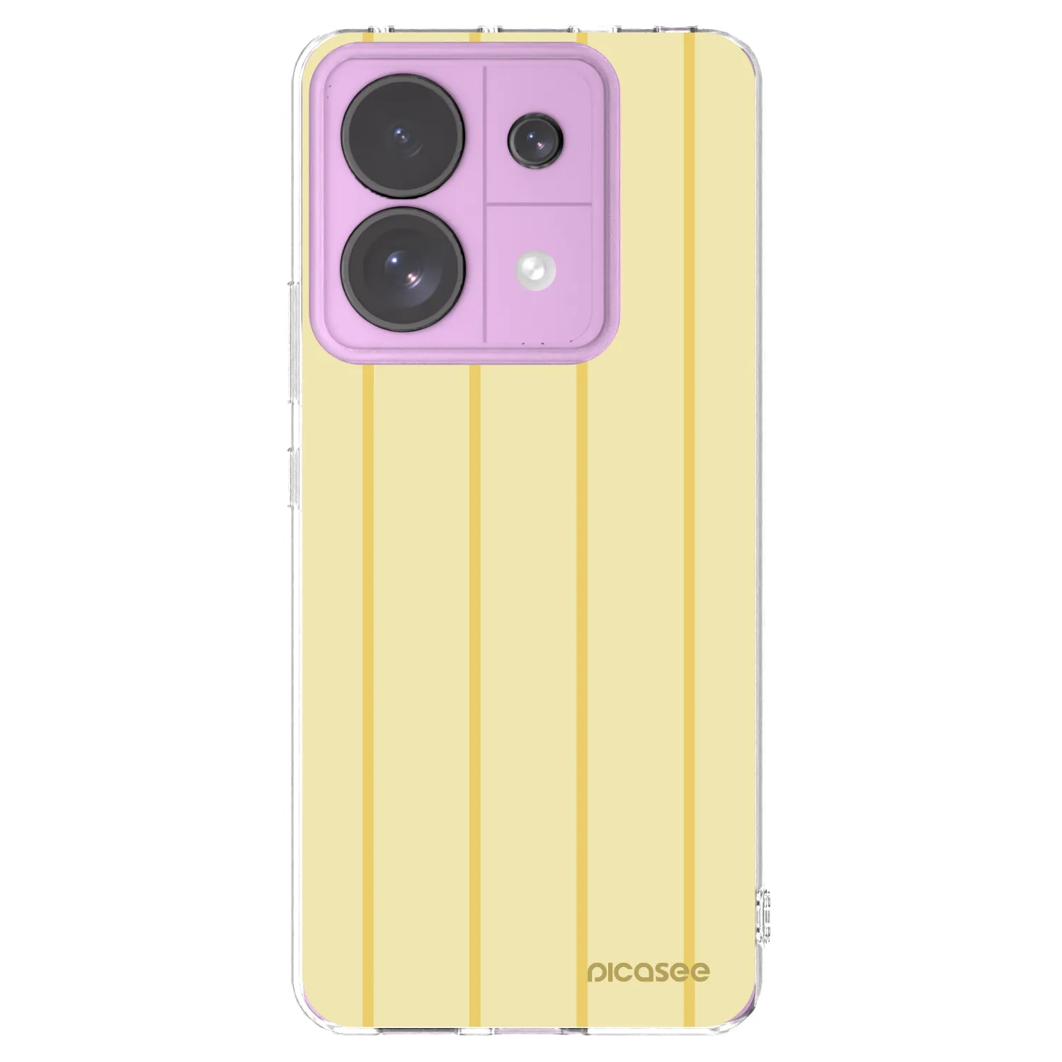 Picasee Xiaomi Redmi Note 13 Pro 5G Hülle - Transparentes Silikon - Liquid sunshine