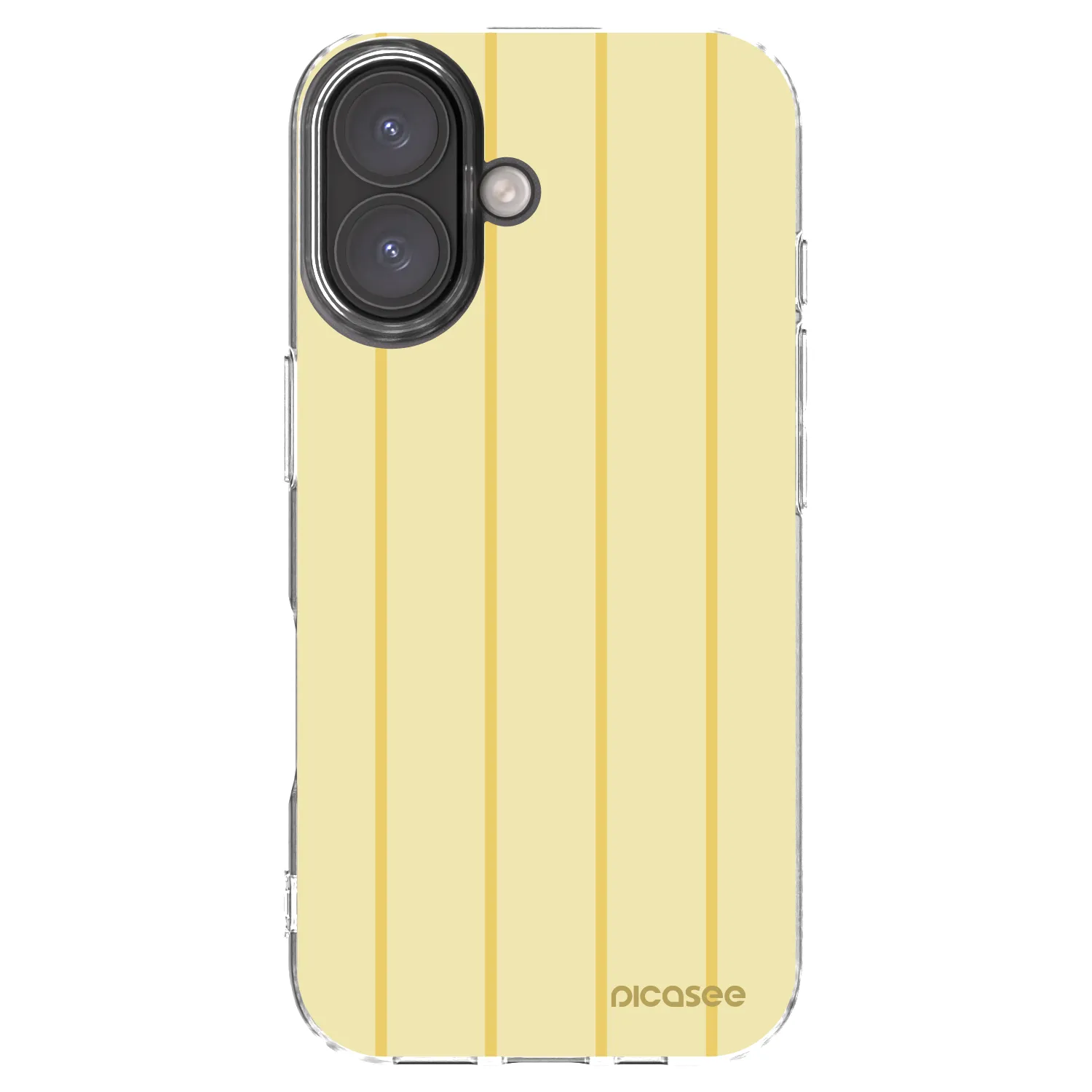 Picasee Apple iPhone 16 Hülle - Transparentes Silikon - Liquid sunshine