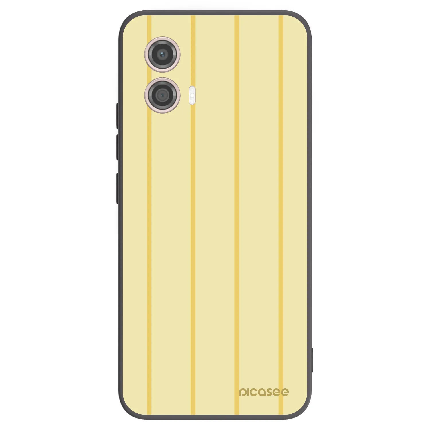 Picasee Motorola Moto G53 5G Hülle - Schwarzes Silikon - Liquid sunshine