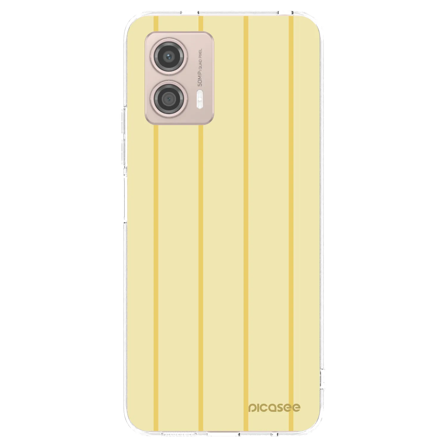Picasee Motorola Moto G53 5G Hülle - Transparentes Silikon - Liquid sunshine