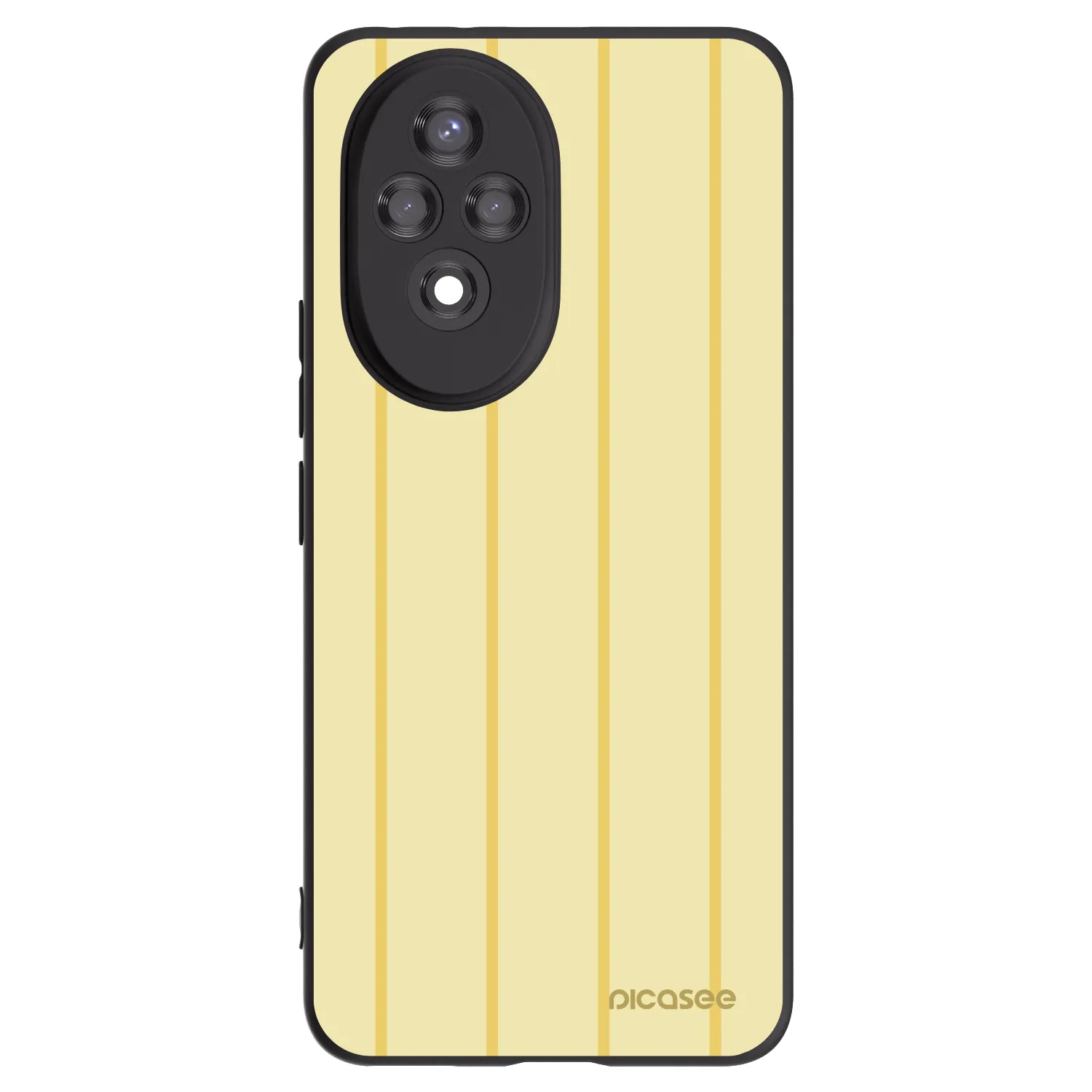 Picasee Honor 200 Pro 5G Hülle - Schwarzes Silikon - Liquid sunshine