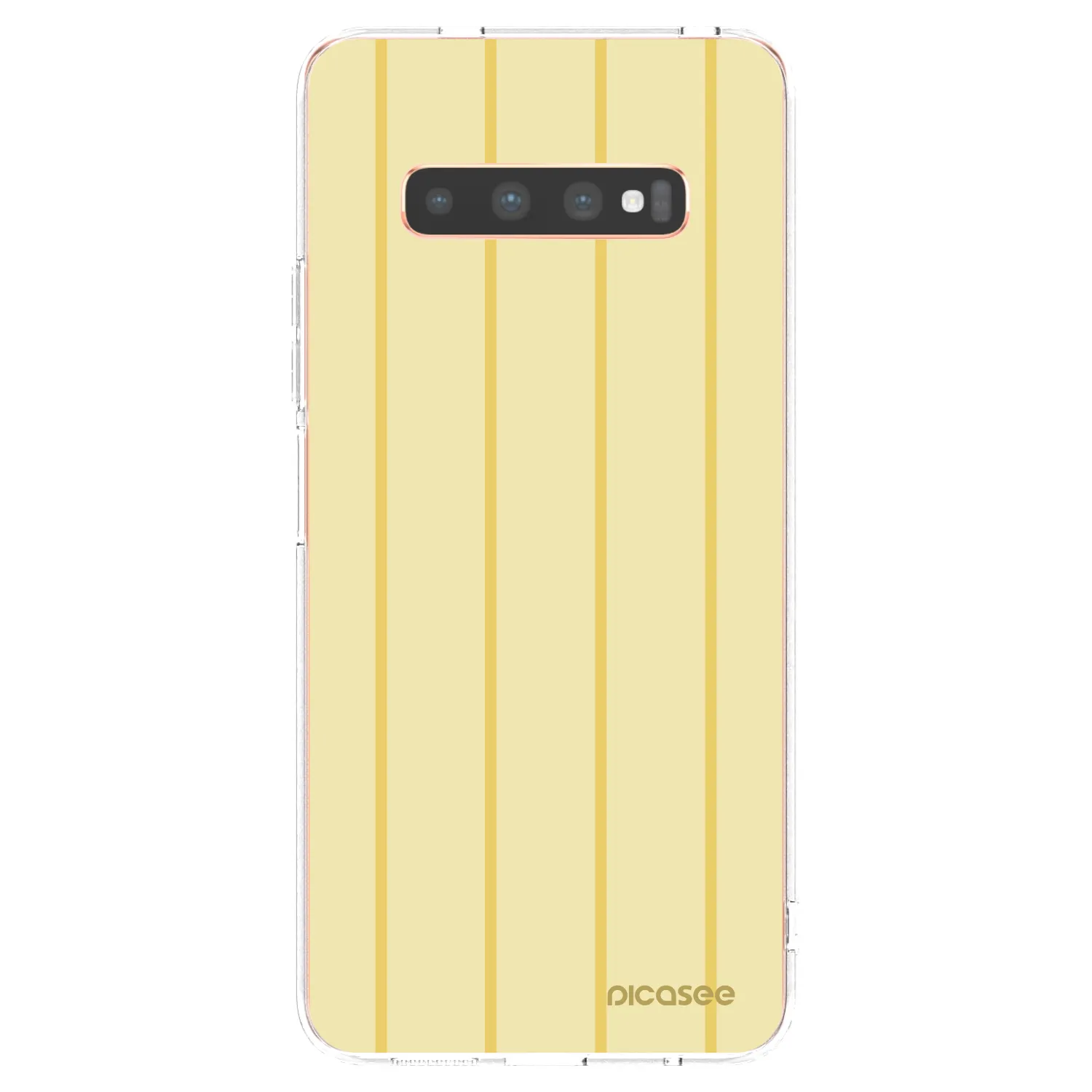 Picasee Samsung Galaxy S10 Plus G975 Hülle - Transparentes Silikon - Liquid sunshine