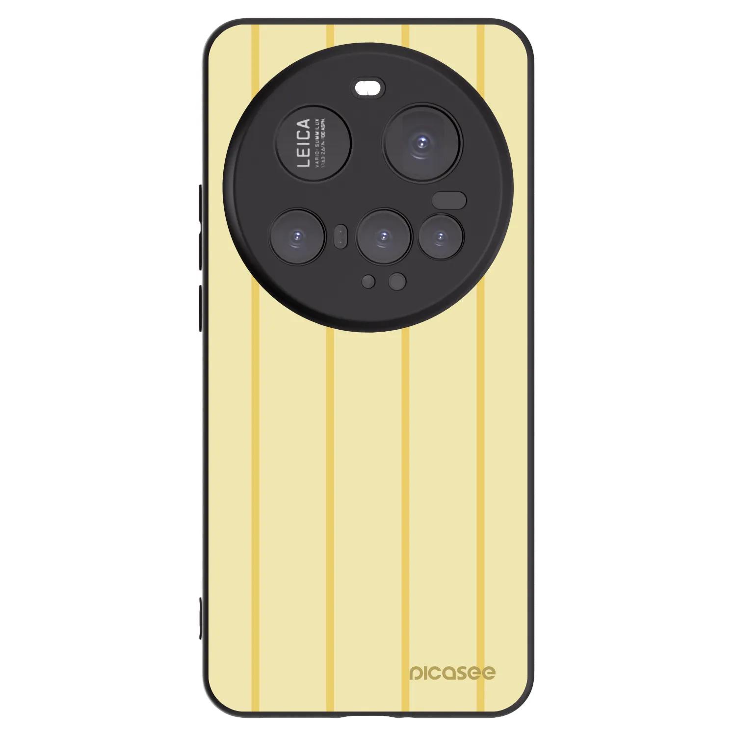 Picasee Xiaomi 15 Ultra Hülle - Schwarzes Silikon - Liquid sunshine