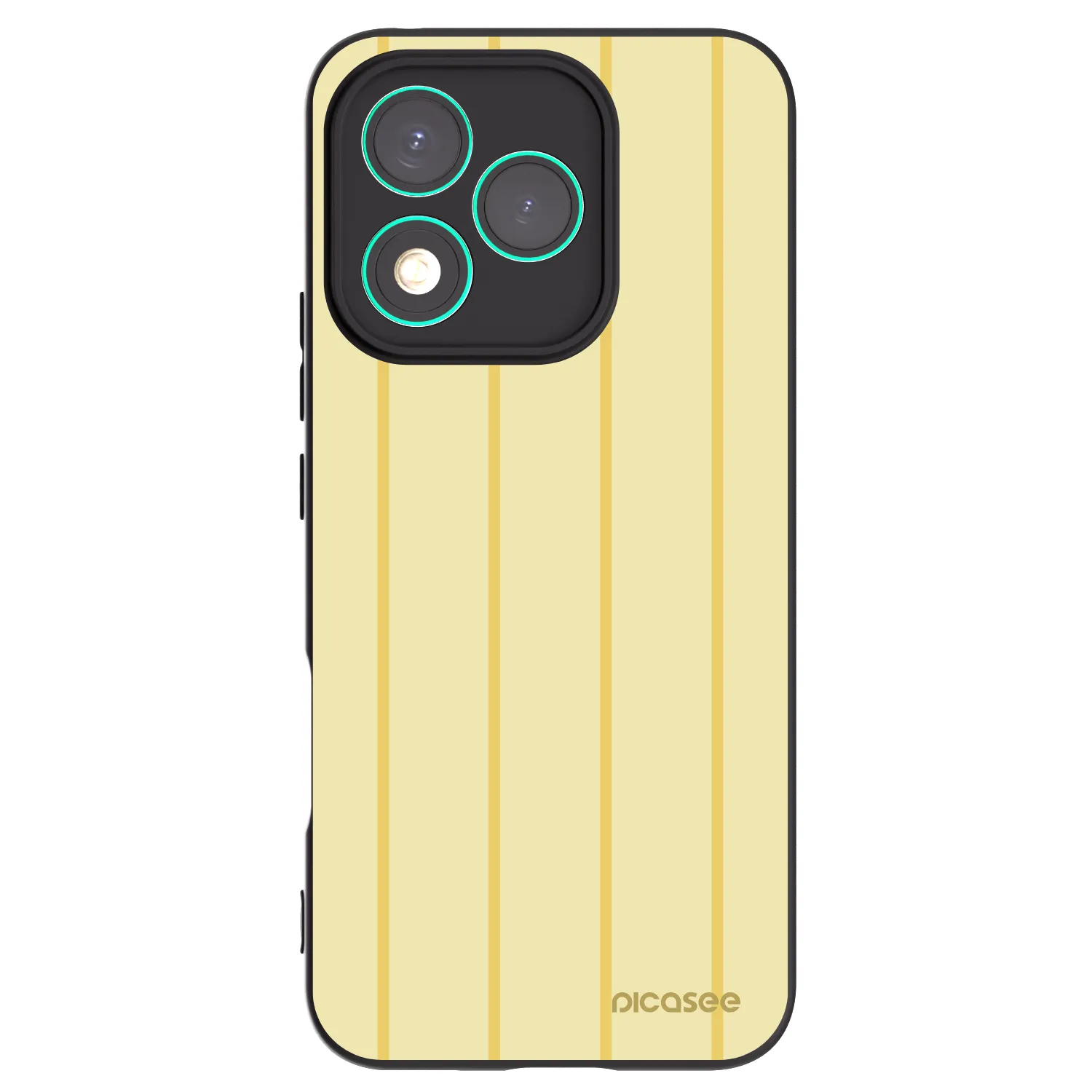 Picasee Honor 400 Lite 5G Hülle - Schwarzes Silikon - Liquid sunshine