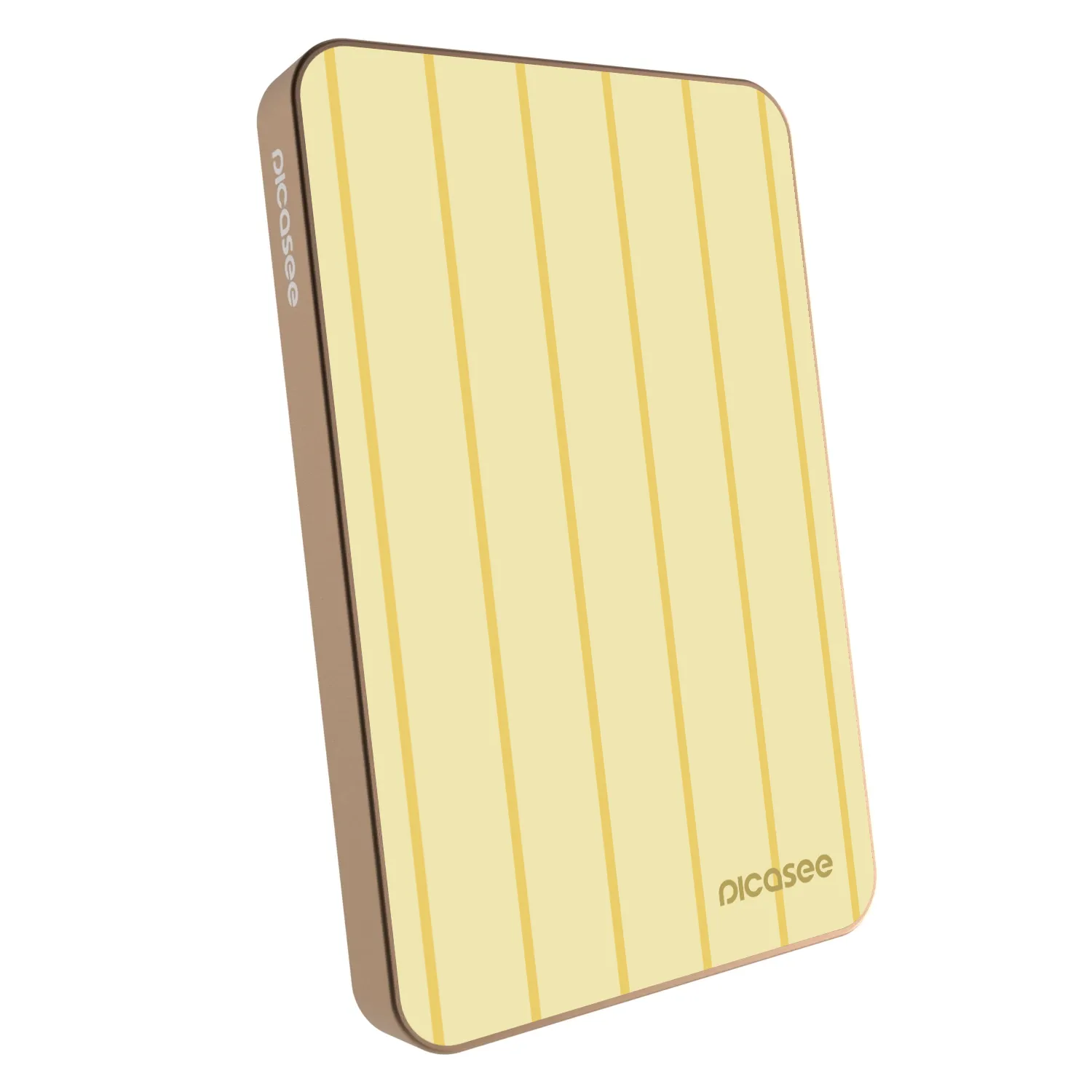 Picasee Powerbank mit MagSafe 5 000 mAh Golden - Liquid sunshine