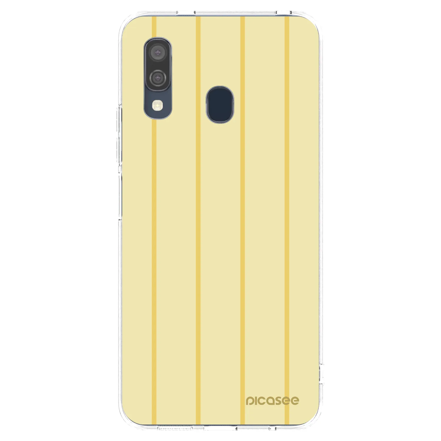 Picasee Samsung Galaxy A40 A405F Hülle - Transparentes Silikon - Liquid sunshine