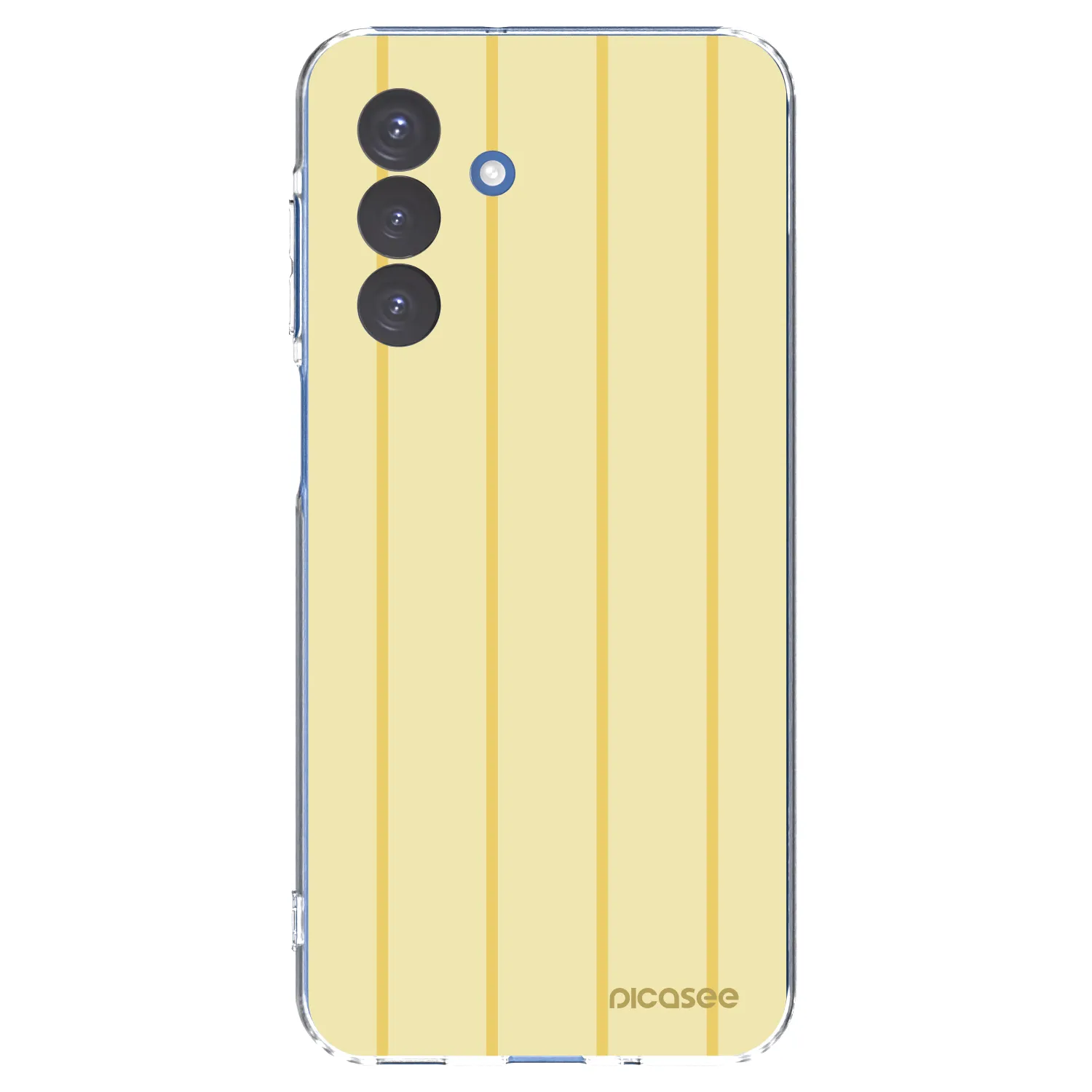 Picasee Samsung Galaxy A17 5G Hülle - Transparentes Silikon - Liquid sunshine