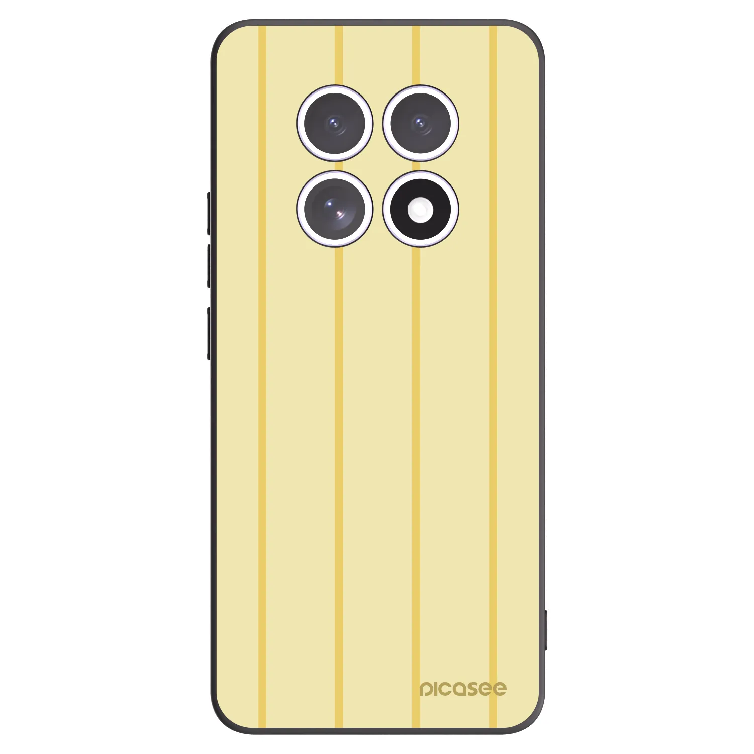Picasee Xiaomi Redmi Note 15 5G Hülle - Schwarzes Silikon - Liquid sunshine