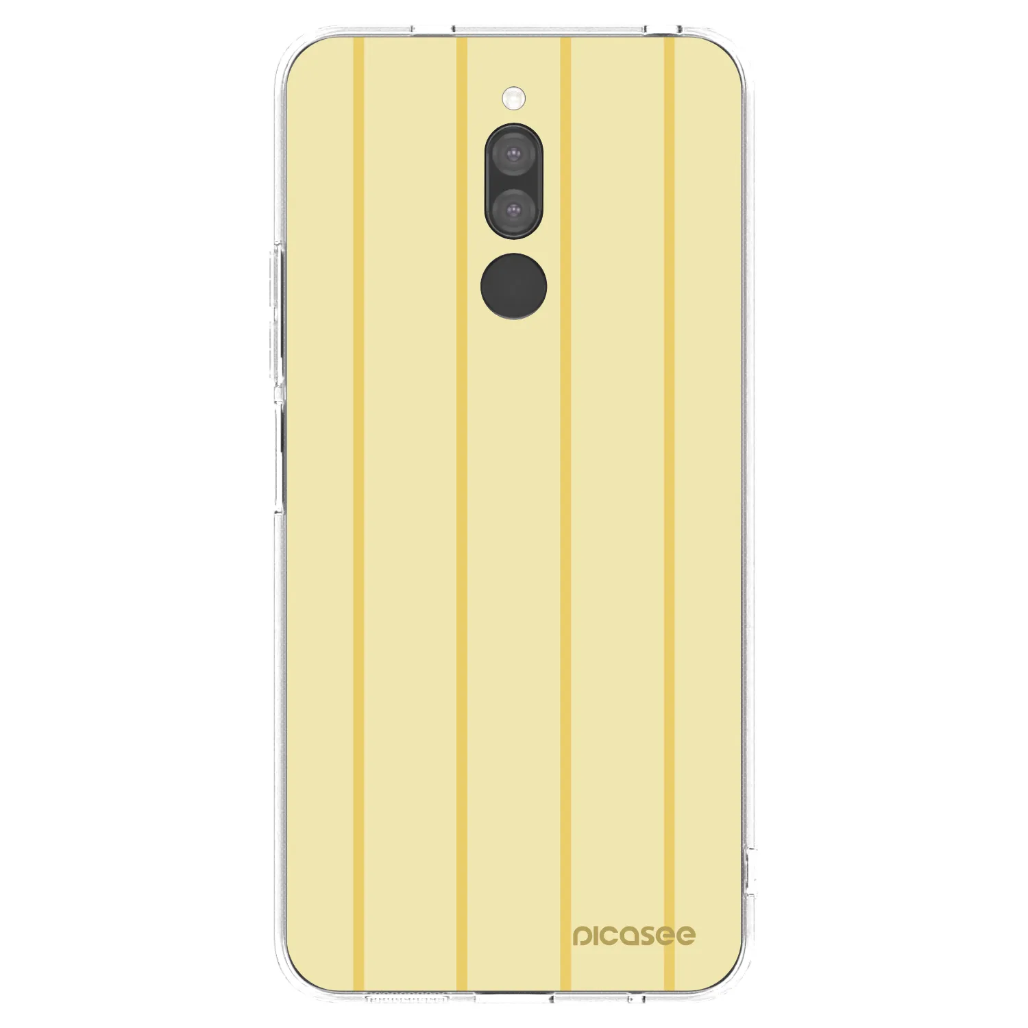 Picasee Xiaomi Redmi 8 Hülle - Transparentes Silikon - Liquid sunshine