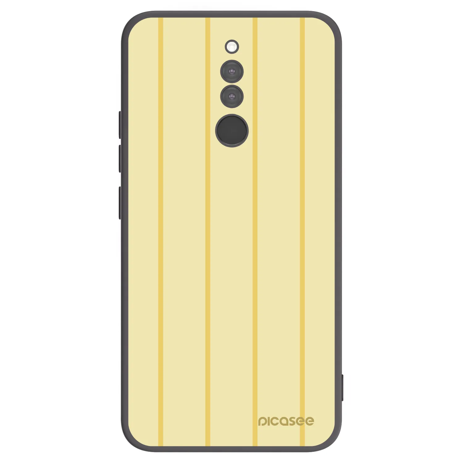 Picasee Xiaomi Redmi 8 Hülle - Schwarzes Silikon - Liquid sunshine