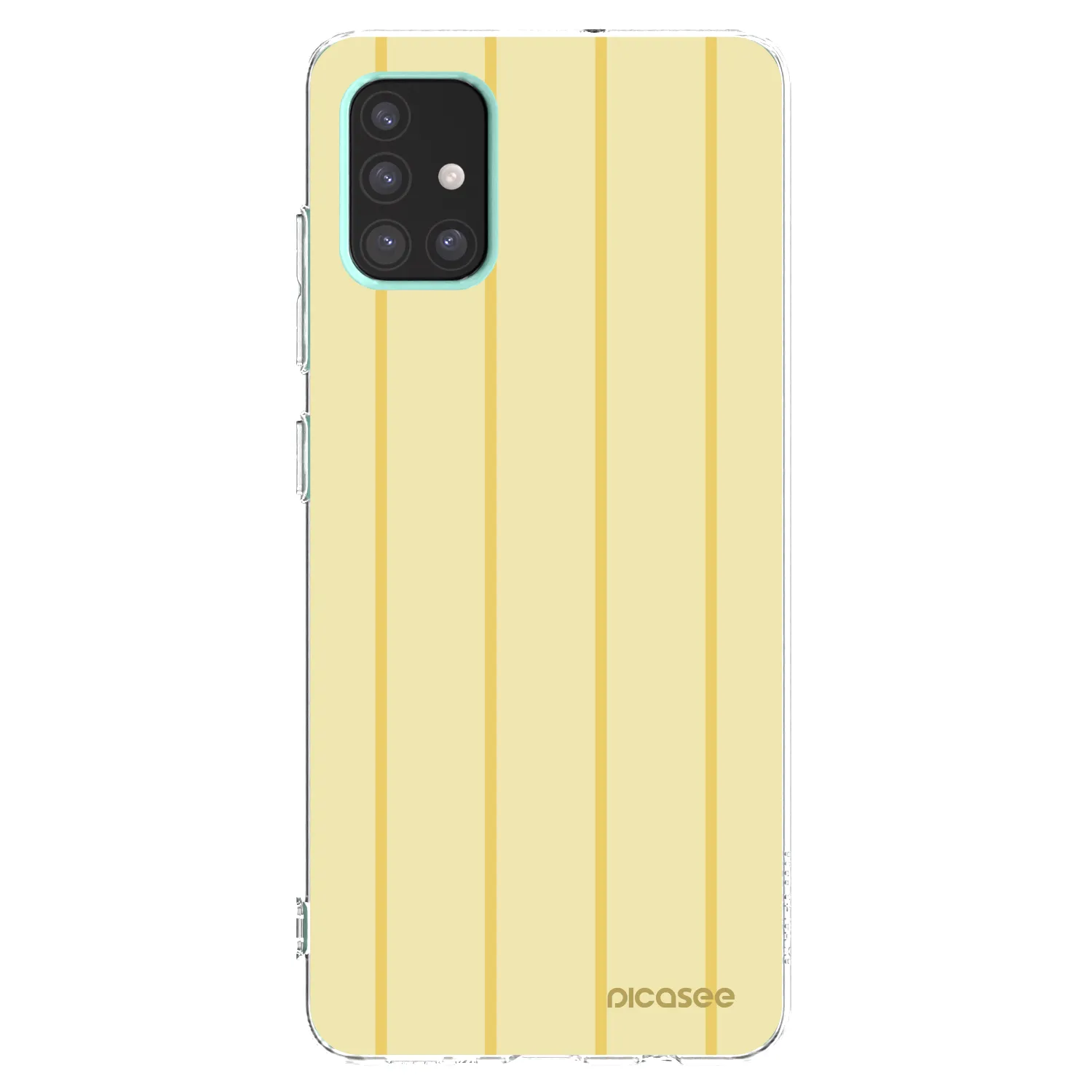 Picasee Samsung Galaxy A51 A515F Hülle - Transparentes Silikon - Liquid sunshine