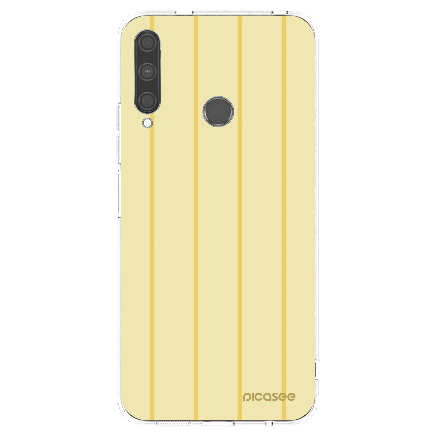 Picasee Huawei P40 Lite E Hülle - Transparentes Silikon - Liquid sunshine