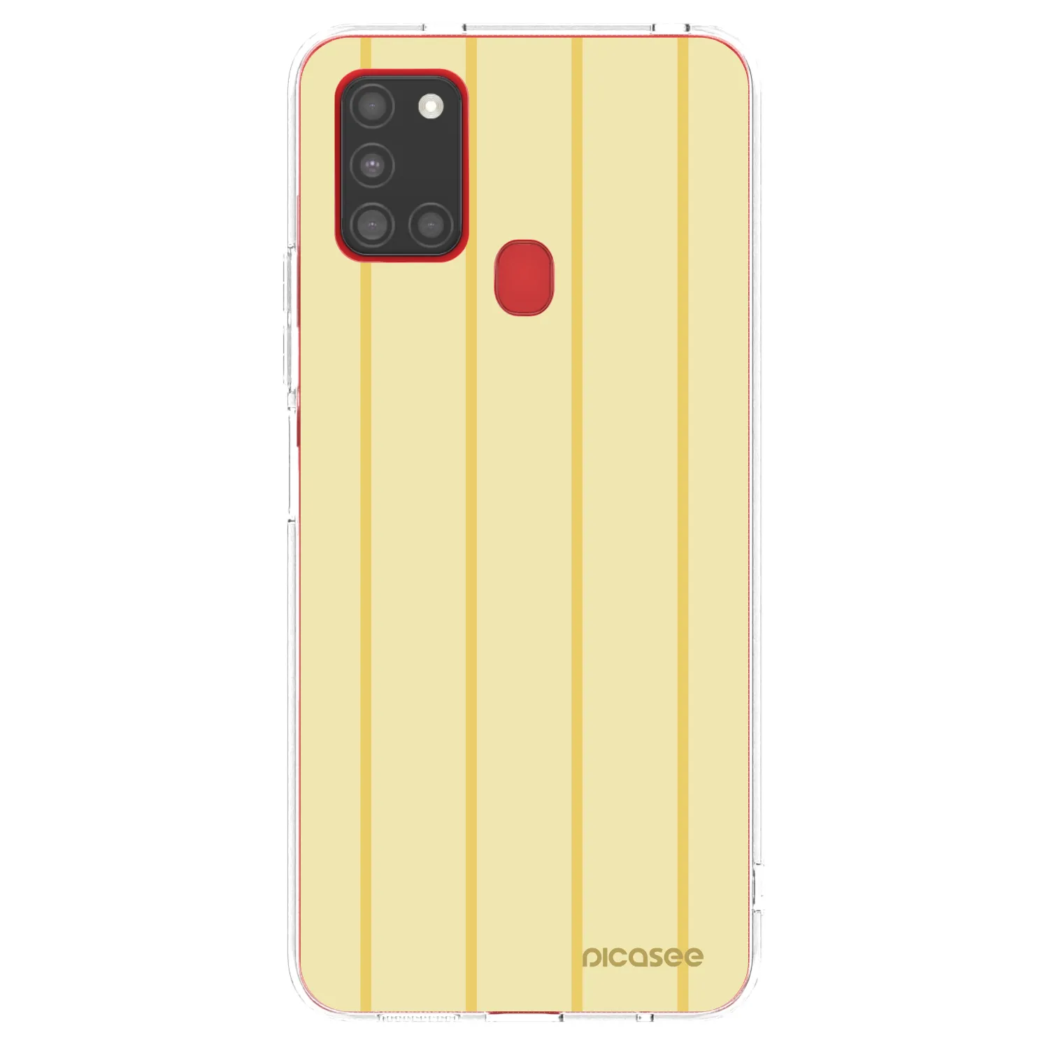 Picasee Samsung Galaxy A21s Hülle - Transparentes Silikon - Liquid sunshine