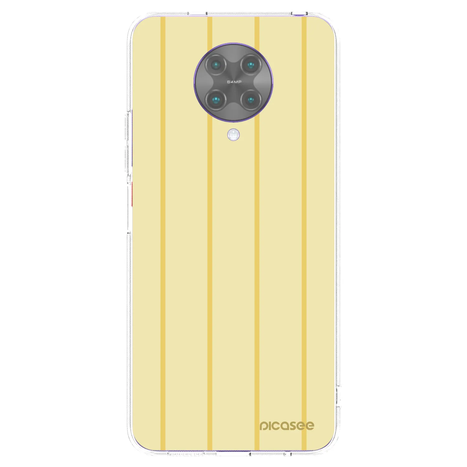 Picasee Xiaomi Poco F2 Pro Hülle - Transparentes Silikon - Liquid sunshine
