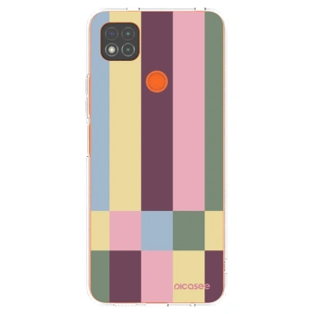 Picasee Xiaomi Redmi 9C Hülle - Transparentes Silikon - Lobby tiles