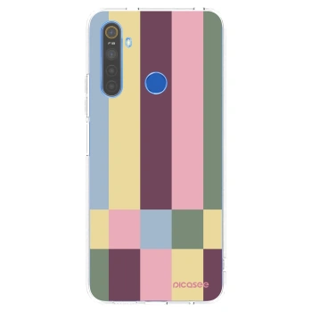 Picasee Realme 5 Hülle - Transparentes Silikon - Lobby tiles