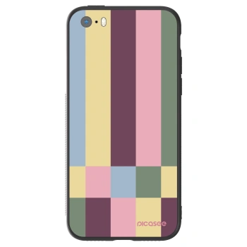 Hülle für Apple iPhone 5/5S/SE - Lobby tiles