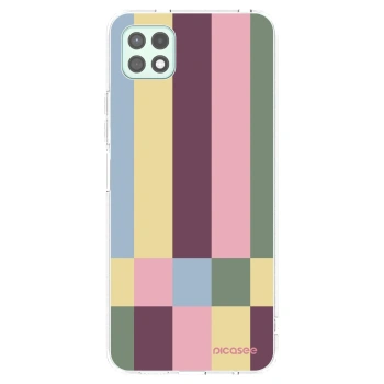 Picasee Samsung Galaxy A22 A226B 5G Hülle - Transparentes Silikon - Lobby tiles