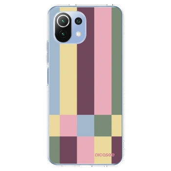 Picasee Xiaomi 11 Lite 5G NE Hülle - Transparentes Silikon - Lobby tiles