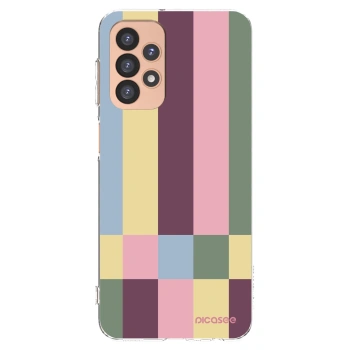 Picasee Samsung Galaxy A23 A236B 5G Hülle - Transparentes Silikon - Lobby tiles