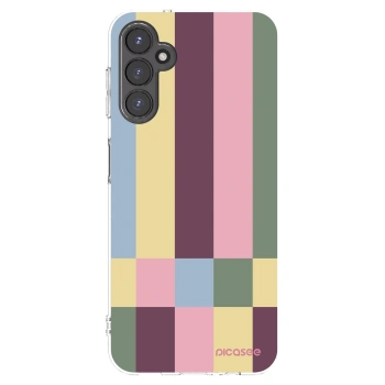 Picasee Samsung Galaxy A14 5G A146P Hülle - Transparentes Silikon - Lobby tiles