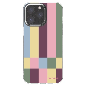Picasee Apple iPhone 15 Pro Max Hülle - Transparentes Silikon - Lobby tiles